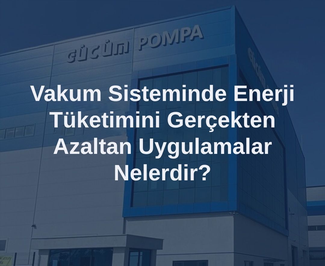 Какие меры действительно снижают энергопотребление вакуумной системы?