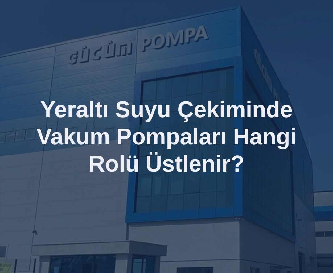 Какую роль вакуумные насосы играют при откачке подземных вод?