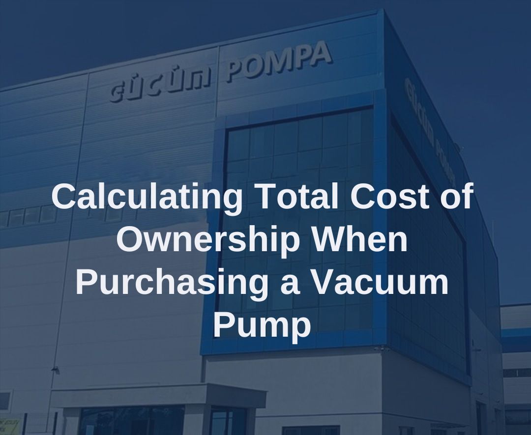 Calculating Total Cost of Ownership When Purchasing a Vacuum Pump 