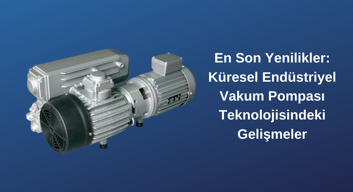 küresel endüstriyel vakum pompası