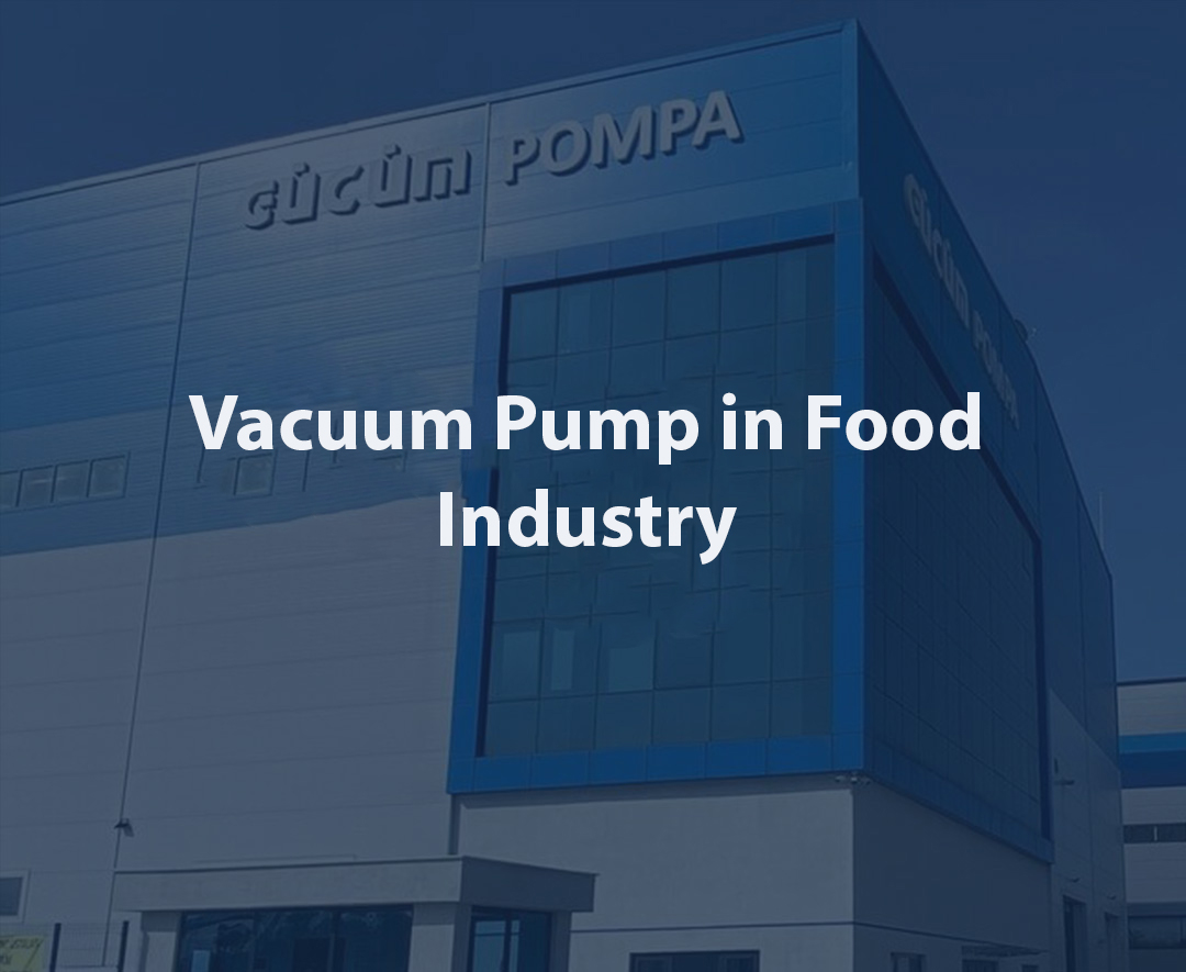 Vacuum pump in the food industry